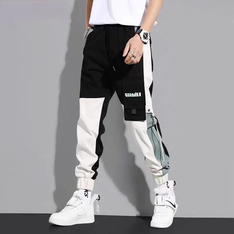 Hip Hop Cargo Pants Men Streetwear Cotton Joggers Fashion Sweatpants Male Casual Harem Trousers Summer Harajuku Pants Men Women